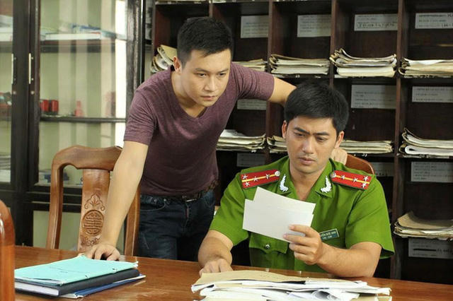 Bảo Anh được xem là "chiến sỹ công an đẹp trai nhất màn ảnh Việt". Ảnh: tL.