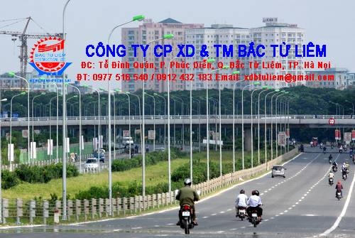 Giao diện của Công ty Cổ phần Xây dựng và Thương mại Bắc Từ Liêm