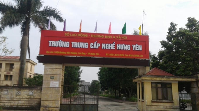 Trường Trung cấp nghề Hưng Yên.