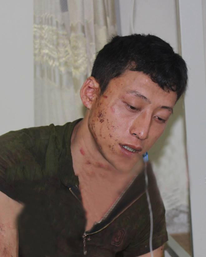 Đối tượng Lý Đình Khánh bị bắt giữ tại cơ quan Công an.
