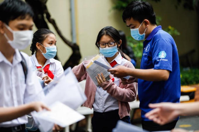 Hoãn kỳ thi tuyển sinh lớp 10 tại một số tỉnh, Thành phố. Ảnh minh họa