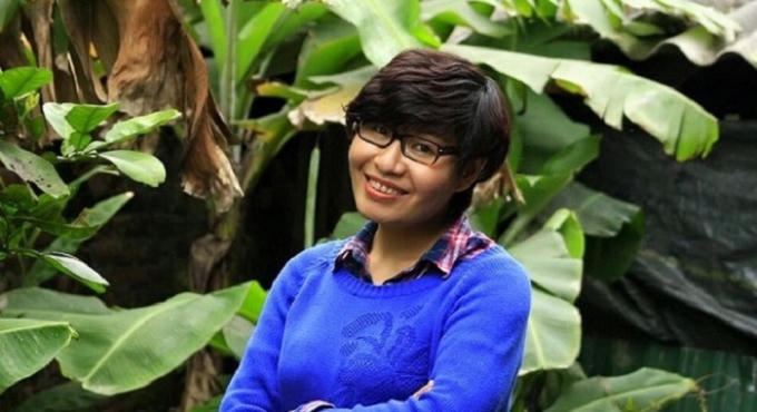 Nhà báo Nnguyễn Thu Trang.