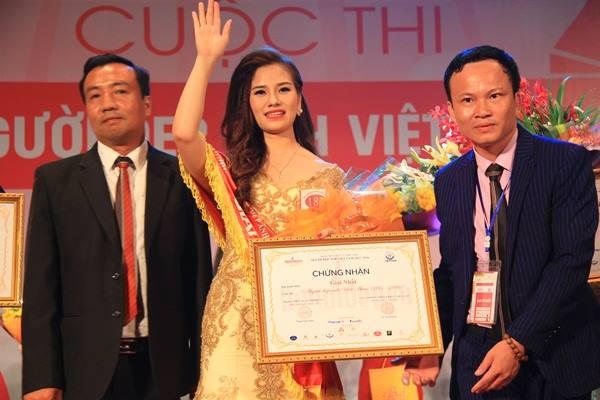 Thí sinh Nguyễn Thị Mai Phương đã giành giải Nhất cuộc thi Người đẹp Ảnh Việt Nam 2015 - 2016
