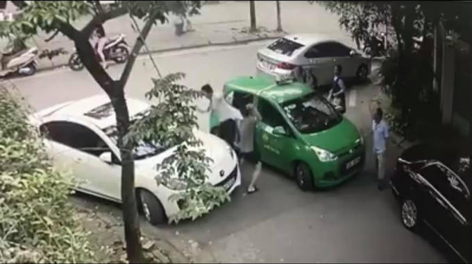 Hiện trường nơi xảy ra sự việc.