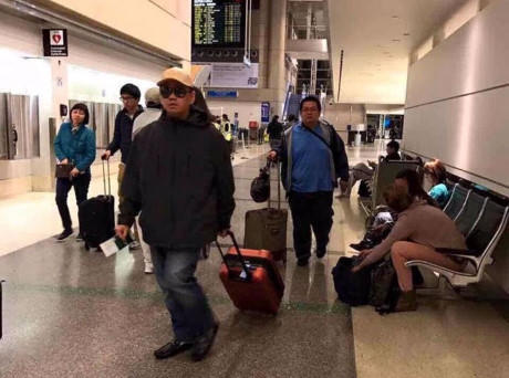Minh Béo về Việt Nam. Nguồn ảnh: FB của Minh Béo.