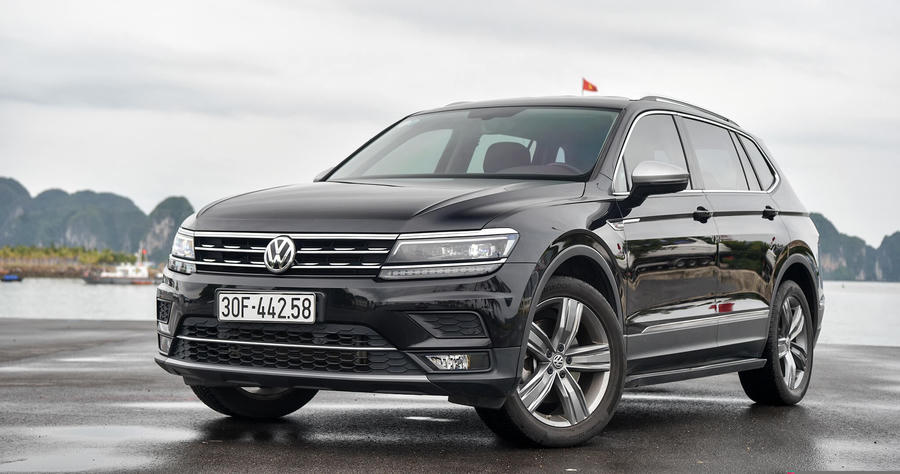 Volkswagen Tiguan là mẫu xe 7 chỗ sở hữu hệ dẫn động 4 bánh toàn thời gia