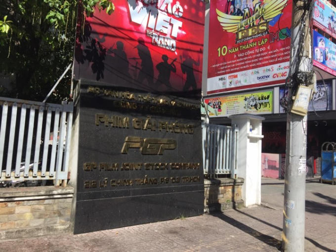 Hãng phim Giải Phóng tại TP HCM.