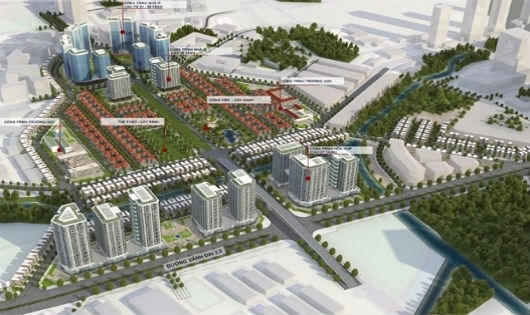 Dự án Khu đô thị Đại học Vân Canh do Cty An Lạc làm chủ đầu tư. (Ảnh: anlac.vn)