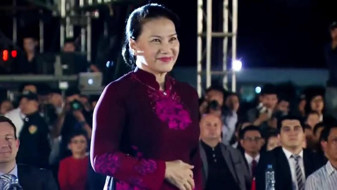 Bà Nguyễn Thị Kim Ngân, ủy viên Bộ Chính trị, Chủ tịch Quốc Hội