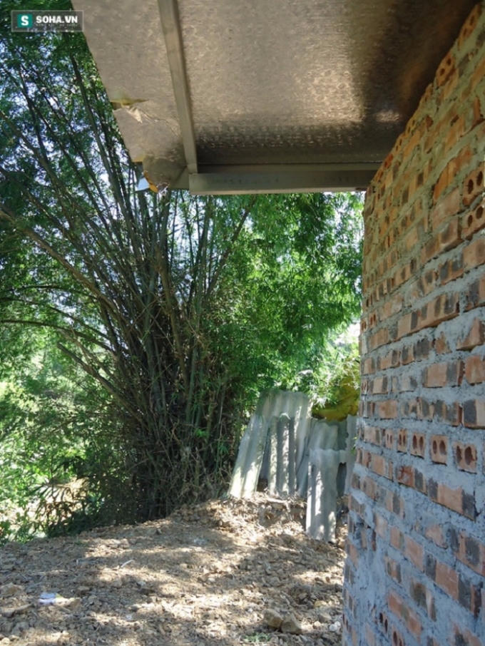 Khu vực xin xây chuồng gà của ông Quý.