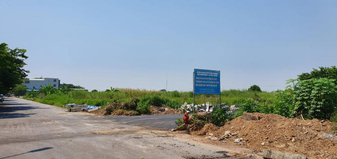 Khu đất dịch vụ 10% mà người dân phường Đồng Kỵ đang đòi quyền lợi nhưng vị phó chủ tịch phường lại khẳng định người dân không lấy đất dich vụ.