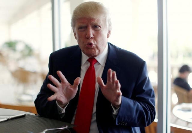 Ứng viên tổng thống đảng Cộng hòa Mỹ Donald Trump. (Ảnh: Reuters)
