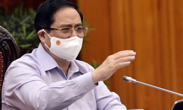 Thủ tướng Phạm Minh Chính kêu gọi toàn dân vào cuộc để chiến thắng Covid - 19