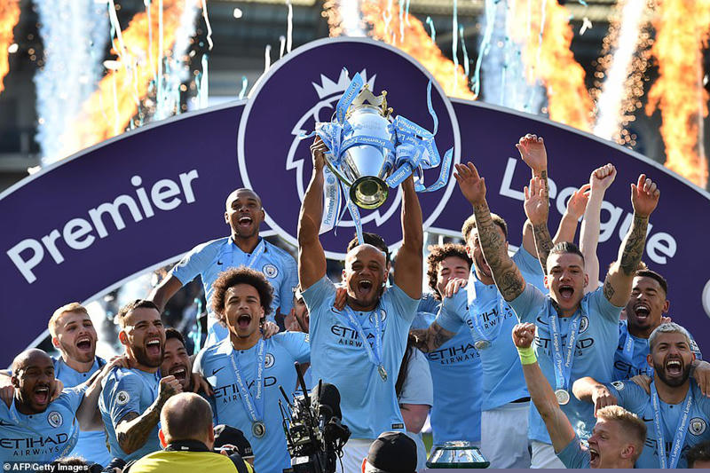 Đây là chức vô địch Ngoại hạng Anh thứ 4 của Man City chỉ trong vòng 8 năm qua.