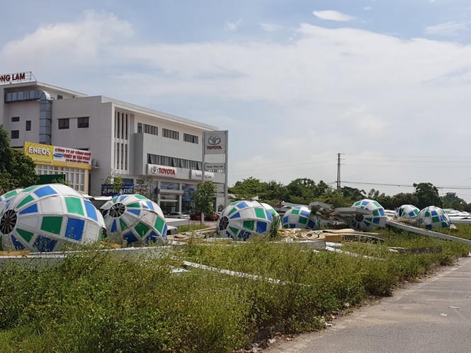 Lộ nguyên nhân công trình 11 tỷ đồng ở TP Vinh bị đổ gãy chỉ sau một trận giống lốc - ảnh 3