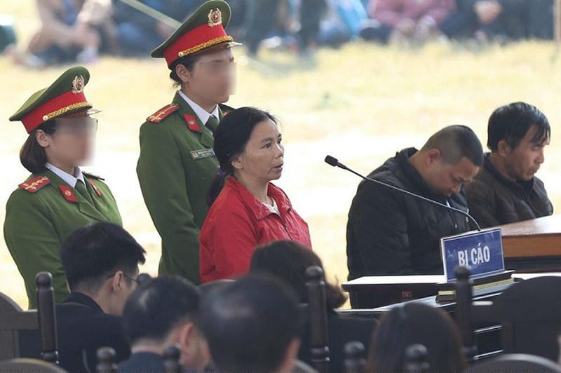 Bị cáo Bùi Thị Kim Thu.