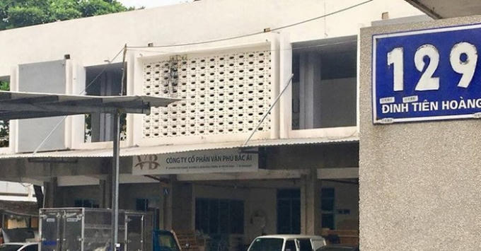 Lô đất 129 Đinh Tiên Hoàng hiện đang làm trụ sở của Văn Phú Bắc Ái - công ty con của VPI. Ảnh: Hồng Quân