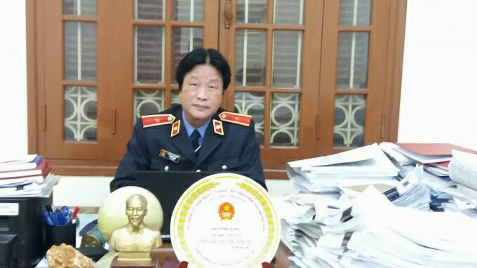 Ông Vũ Việt Hùng, Vụ trưởng Vụ thi đua khen thưởng, nguyên Phó vụ trưởng Vụ 1A VKSND tối cao.