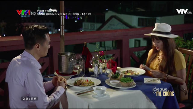 Sau sự giúp đỡ của Sơn, Vân đã đồng ý dùng bữa tối cùng anh.