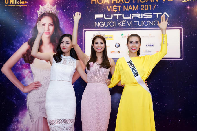 Phạm Hương ngẫu hứng đọc ráp cùng Lệ Hằng, Trà My