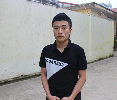 Đối tượng Đỗ Quốc Anh. (Ảnh: Công an tỉnh Thanh Hóa)