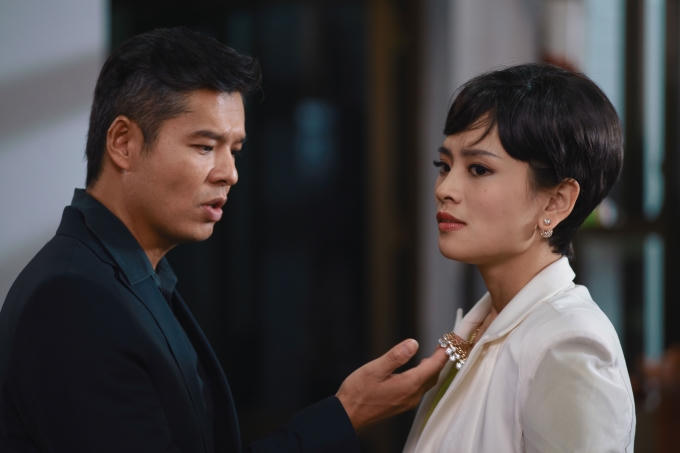 Lâm Vissay vùng bạn diễn Thúy An trong "Giọt nước mắt muộn màng".