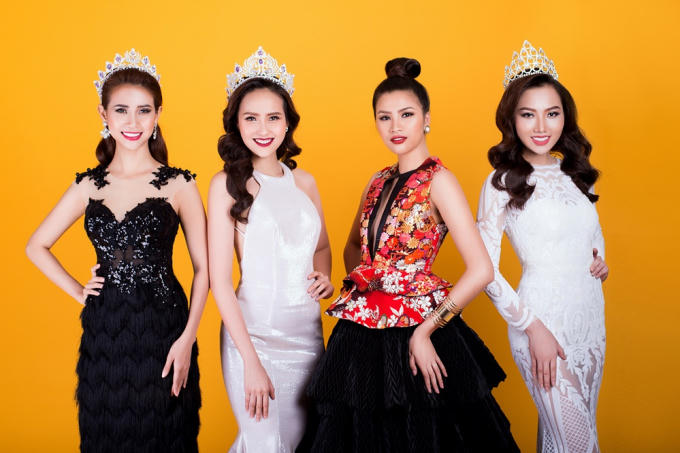 Top 4 Hoa khôi Du lịch Việt Nam.