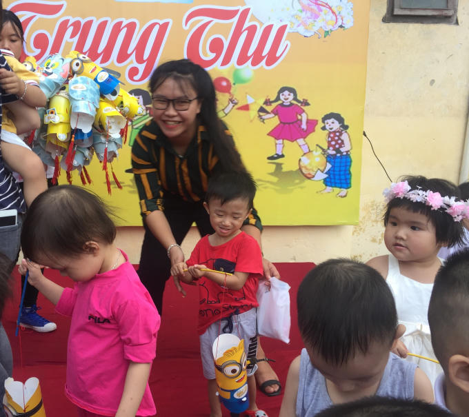 Mỗi ngày đến trường là một ngày vui của các trẻ nơi đây.