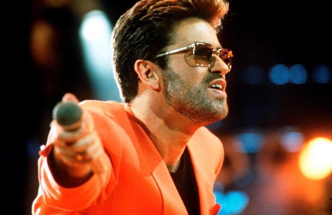 George Michael bắt đầu nổi danh từ những năm 1980 sau khi thành lập ban nhạc Wham! cùng người bạn học. Ảnh: Getty.