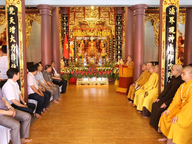 Đại lễ Phật đản PL.2561 - DL.2017 tại chùa Thiên Ân.