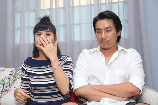 Cát Phượng rơi nước mắt khi nhớ lại sóng gió tình cảm với chồng trẻ.