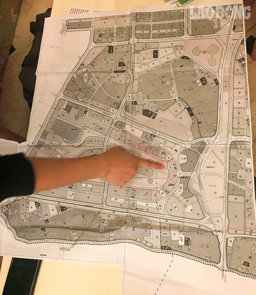 Cư dân lo ngại vì CĐT chỉ đề cập đến một ô đất.