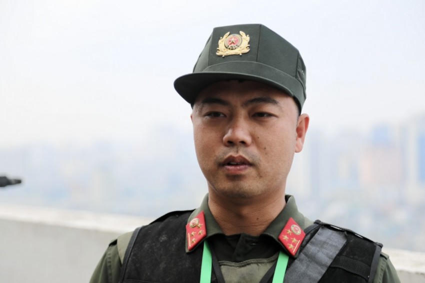 Theo Đại uý Nguyễn Trọng Nam, dù có khó khăn nhưng các cán bộ, chiến sĩ đều xác định đây vừa là nhiệm vụ được giao phó vừa là một niềm vinh dự khi góp phần vào thành công của Đại hội Đảng XIV.