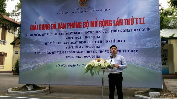 Đội Li&ecirc;n qu&acirc;n VP bộ chiến thắng vang dội (3-2) trước Trung cấp Luật Th&aacute;i Nguy&ecirc;n