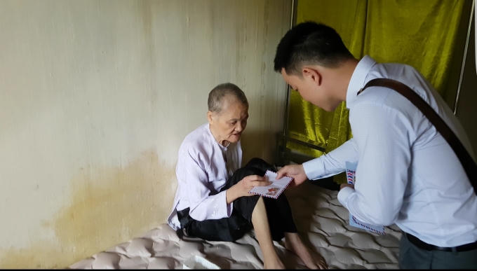 Nhà tình thương Sa Châu là nơi cưu mang nhiều người già, tàn tật, những số phận kém may mắn.