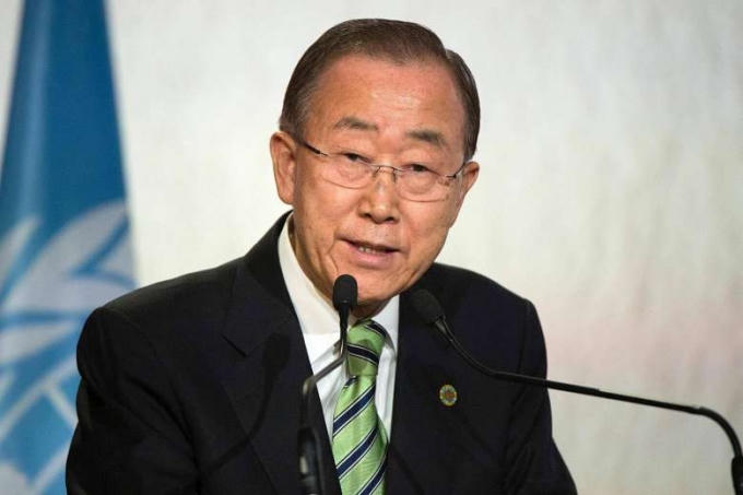 Tổng Thư ký LHQ Ban Ki-moon. (Ảnh: AFP)