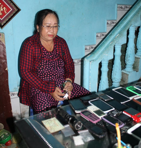 Đối tượng Trần Ngọc Thanh và tang vật