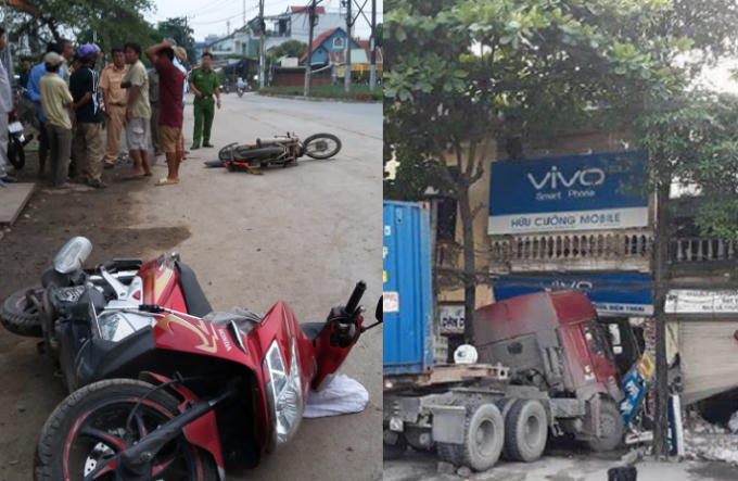 Trong hai ngày nghỉ lễ xảy ra 43 vụ tai nạn khiến 23 người thiệt mạng.
