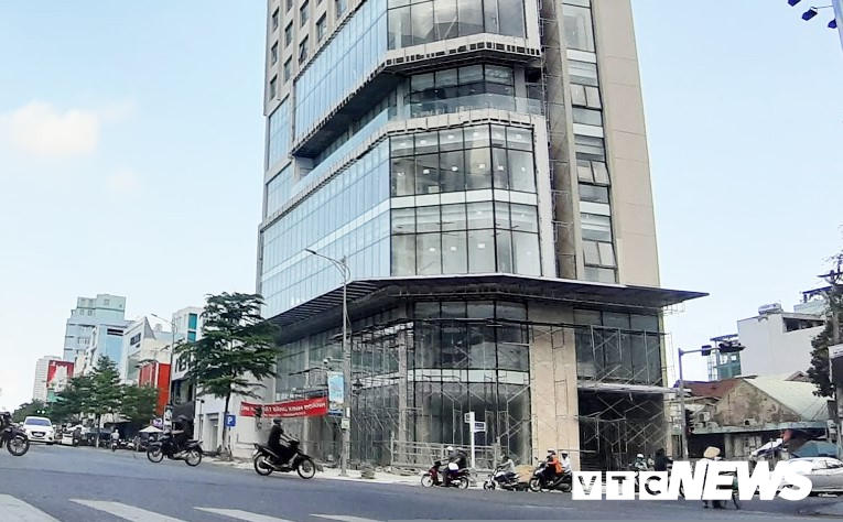 Thửa đất số 59 Lê Duẩn đang được xây dựng khách sạn.