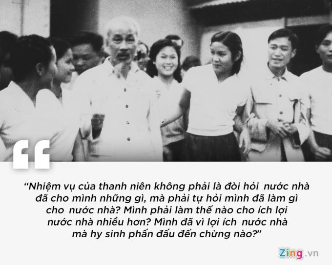 19/5, nhớ lời B&aacute;c Hồ dặn người trẻ