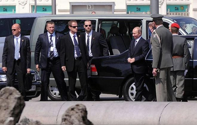 Đội bảo vệ tổng thống Nga V.Putin
