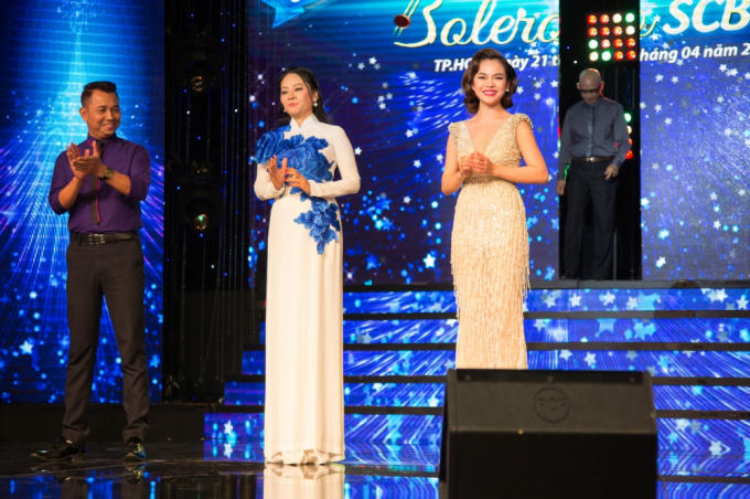 Giang Hồng Ngọc đẹp như quý cô làm giám khảo cuộc thi Bolero