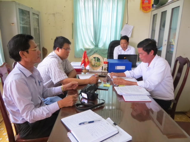 Ông Nguyễn Đình Ngọc - Phó chủ tịch UBND xã Đắk Nuê là một trong những cán bộ bị kỷ luật.