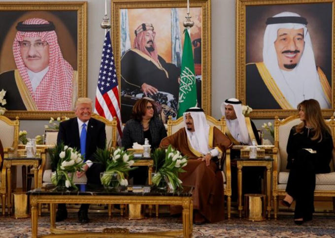 Saudi Arabia, điểm đầu tiên trong chuyến công du Trung Đông và châu Âu của Tổng thống Trump.