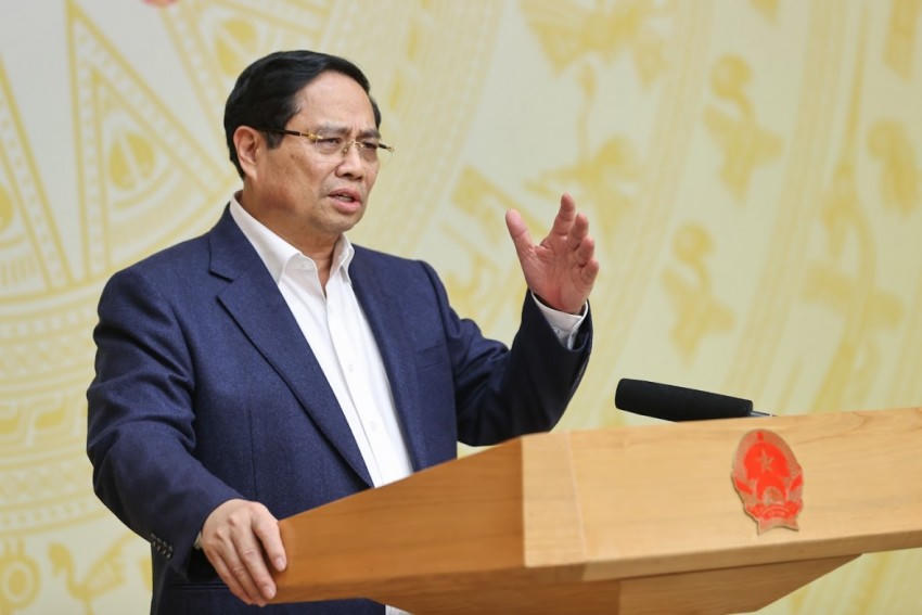 Thủ tướng Phạm Minh Chính yêu cầu các bộ, ngành, địa phương thành lập Ban chỉ đạo về dữ liệu. Ảnh: Nhật Bắc