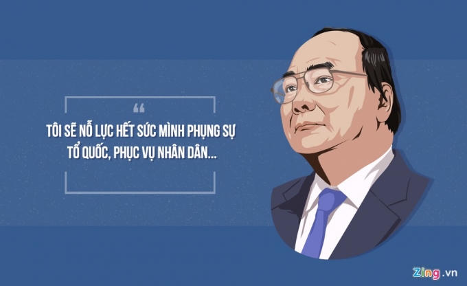 Tân Thủ tướng Nguyễn Xuân Phúc cam kết ngay sau khi đắc cử ngày 7/4/2016.