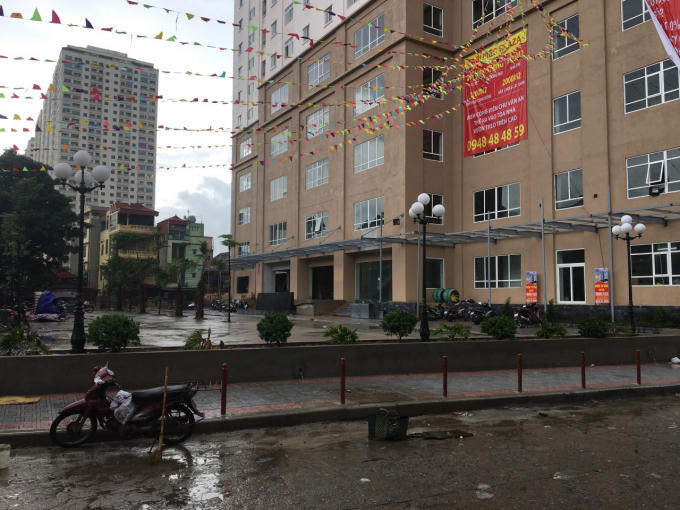Tabudec Plaza đã xong 95%, cảnh quan sân vườn.