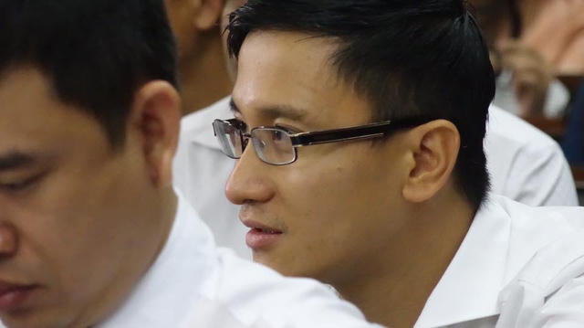 Ông Cao Toàn Mỹ tại toà sáng 26/6 - Ảnh Phạm Nguyễn.