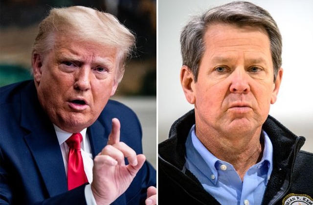 Ông Trump gây sức ép buộc Thống đốc Georgia lật ngược kết quả bầu cử
