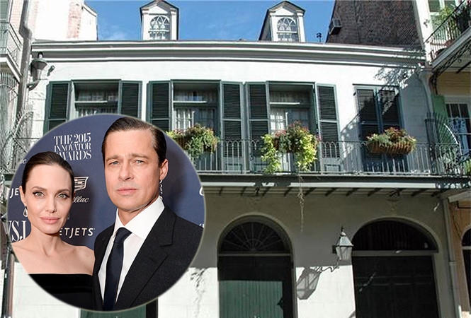 Ngôi nhà ở New Orleans của Angelina Jolie và Brad Pitt